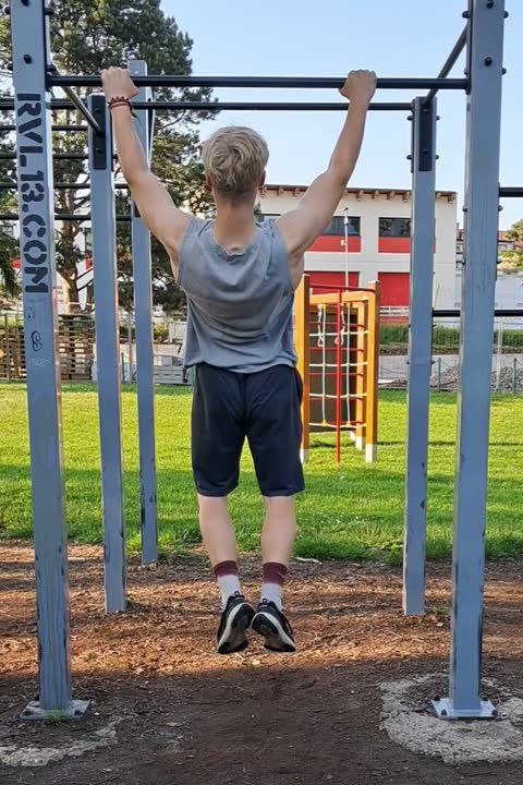 Ramena nahoru a dolů (scapula pull-ups)